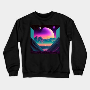 Cosmic Landscape Crewneck Sweatshirt